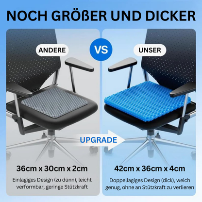 HydroSeat™ 2.0 Gel Sitzkissen