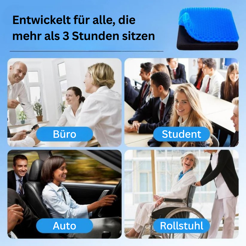 HydroSeat™ 2.0 Gel Sitzkissen